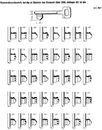 Toon details voor Lips klaviersleutel art. 867/2088- 628 / 108 Afbeelding van Lips klaviersleutel art. 867/2088- 628 / 108