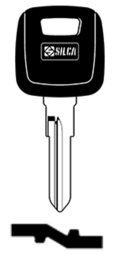 Toon details voor Silca Transpondersleutel brass NE51TE zonder chip Afbeelding van Silca Transpondersleutel brass NE51TE zonder chip