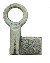 Toon details voor Hangslotsleutel 9/0 inw 4.5mm Afbeelding van Hangslotsleutel 9/0 inw 4.5mm