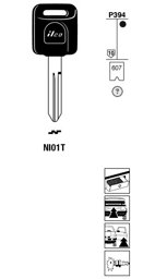 Toon details voor Silca Transpondersleutel brass NI01T Afbeelding van Silca Transpondersleutel brass NI01T