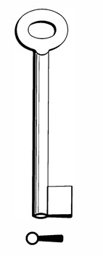 Toon details voor Silca Klaviersleutel ijzer pijp 6510/1 (6.5mm) Afbeelding van Silca Klaviersleutel ijzer pijp 6510/1 (6.5mm)
