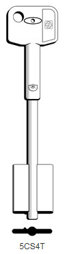 Toon details voor Silca Klaviersleutel brass 5CS4T Afbeelding van Silca Klaviersleutel brass 5CS4T