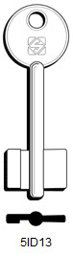 Toon details voor Silca Klaviersleutel brass 5ID13 Afbeelding van Silca Klaviersleutel brass 5ID13