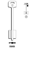 Toon details voor Silca Klaviersleutel brass 5SAS5 Afbeelding van Silca Klaviersleutel brass 5SAS5
