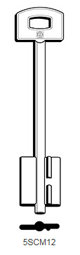 Toon details voor Silca Klaviersleutel brass 5SCM12 Afbeelding van Silca Klaviersleutel brass 5SCM12