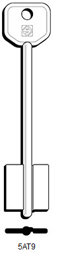 Toon details voor Silca Klaviersleutel brass 5AT9 Afbeelding van Silca Klaviersleutel brass 5AT9