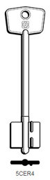Toon details voor Silca Klaviersleutel brass 5CER4 Afbeelding van Silca Klaviersleutel brass 5CER4