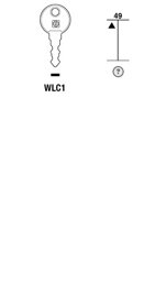 Toon details voor Silca Cilindersleutel staal WLC1 Afbeelding van Silca Cilindersleutel staal WLC1