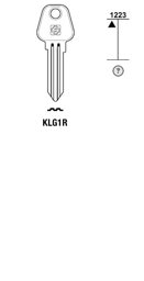 Toon details voor Silca Cilindersleutel staal KLG1R Afbeelding van Silca Cilindersleutel staal KLG1R