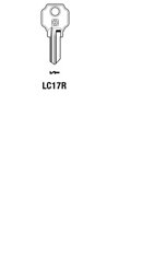 Toon details voor Silca Cilindersleutel staal LC17R Afbeelding van Silca Cilindersleutel staal LC17R