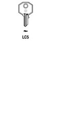 Toon details voor Silca Cilindersleutel staal LC5 Afbeelding van Silca Cilindersleutel staal LC5