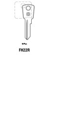 Toon details voor Silca Cilindersleutel staal FH22R Afbeelding van Silca Cilindersleutel staal FH22R