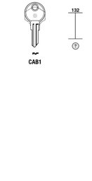 Toon details voor Silca Cilindersleutel staal CAB1 Afbeelding van Silca Cilindersleutel staal CAB1