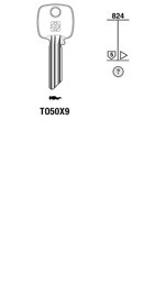 Toon details voor Silca Cilindersleutel brass TO50X9 Afbeelding van Silca Cilindersleutel brass TO50X9