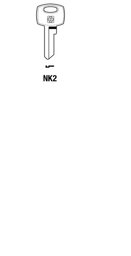 Toon details voor Silca Cilindersleutel brass NK2 Afbeelding van Silca Cilindersleutel brass NK2