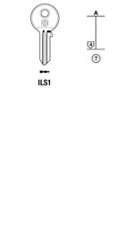 Toon details voor Silca Cilindersleutel brass ILS1 Afbeelding van Silca Cilindersleutel brass ILS1