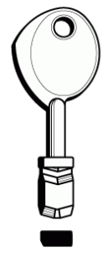 Toon details voor Silca Cilindersleutel brass FT520 Afbeelding van Silca Cilindersleutel brass FT520