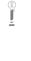 Toon details voor Silca Cilindersleutel brass GE8RX Afbeelding van Silca Cilindersleutel brass GE8RX