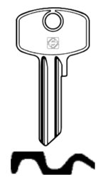 Toon details voor Silca Cilindersleutel brass DM14 Afbeelding van Silca Cilindersleutel brass DM14