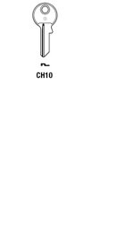 Toon details voor Silca Cilindersleutel brass CH10 Afbeelding van Silca Cilindersleutel brass CH10