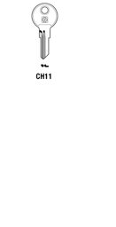 Toon details voor Silca Cilindersleutel brass CH11 Afbeelding van Silca Cilindersleutel brass CH11