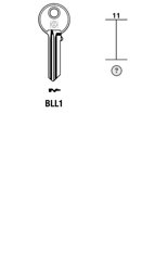Toon details voor Silca Cilindersleutel brass BLL1 Afbeelding van Silca Cilindersleutel brass BLL1