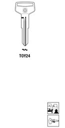 Toon details voor Silca Autosleutel z/plastic kop staal TOY24 Afbeelding van Silca Autosleutel z/plastic kop staal TOY24