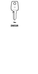 Toon details voor Silca Contactsleutel staal DWO3R Afbeelding van Silca Contactsleutel staal DWO3R