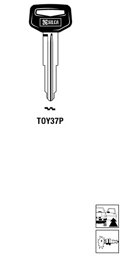 Toon details voor Silca Autosleutel plastic kop staal TOY37P Afbeelding van Silca Autosleutel plastic kop staal TOY37P