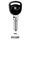 Toon details voor Silca Autosleutel plastic kop brass FO12AP Afbeelding van Silca Autosleutel plastic kop brass FO12AP