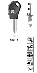 Toon details voor Silca Transpondersleutel nikkel SX9T14 Afbeelding van Silca Transpondersleutel nikkel SX9T14