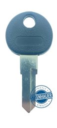 Toon details voor GAD fietssleutel cilinder KB1  (TECHNO / PROTECT) Afbeelding van GAD fietssleutel cilinder KB1  (TECHNO / PROTECT)