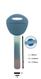 Toon details voor GAD fietssleutel banen KB65  (TECHNO / PROTECT) Afbeelding van GAD fietssleutel banen KB65  (TECHNO / PROTECT)