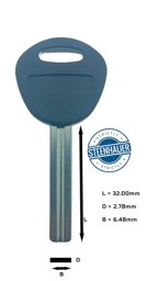 Toon details voor GAD fietssleutel - Blokjessleutel KD26  (TECHNO / PROTECT) Afbeelding van GAD fietssleutel - Blokjessleutel KD26  (TECHNO / PROTECT)
