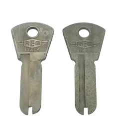 Toon details voor Silca Autosleutel z/plastic kop staal REG4 Afbeelding van Silca Autosleutel z/plastic kop staal REG4