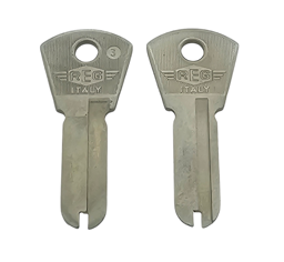 Toon details voor Silca Autosleutel z/plastic kop staal REG3 Afbeelding van Silca Autosleutel z/plastic kop staal REG3
