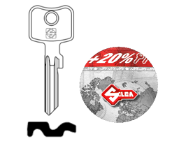 Toon details voor Silca Cilindersleutel staal WK92 voordeel 120 stuks Afbeelding van Silca Cilindersleutel staal WK92 voordeel 120 stuks