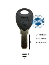 Toon details voor Boringsleutel brass met plastic kop SPAN1 Afbeelding van Boringsleutel brass met plastic kop SPAN1