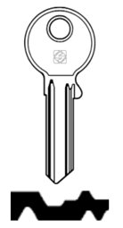 Toon details voor Silca Cilindersleutel brass CE20 Afbeelding van Silca Cilindersleutel brass CE20