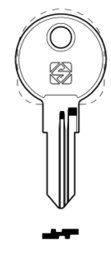 Toon details voor Silca Cilindersleutel staal HF75 Afbeelding van Silca Cilindersleutel staal HF75
