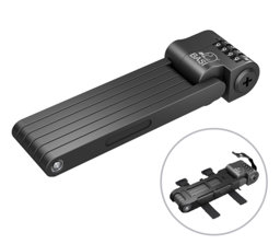 Toon details voor Basi fietsslot vouwbaar met cijfercombinatie ZR319 Afbeelding van Basi fietsslot vouwbaar met cijfercombinatie ZR319