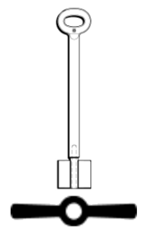 Toon details voor Silca Klaviersleutel brass 5ASS2 Afbeelding van Silca Klaviersleutel brass 5ASS2