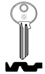 Toon details voor Silca Cilindersleutel brass YYA6 Afbeelding van Silca Cilindersleutel brass YYA6