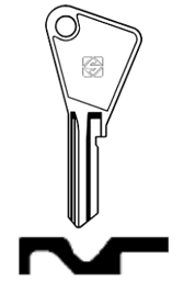 Toon details voor Silca Cilindersleutel brass VAC2 Afbeelding van Silca Cilindersleutel brass VAC2