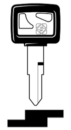 Toon details voor Silca Autosleutel plastic kop staal HON39P Afbeelding van Silca Autosleutel plastic kop staal HON39P