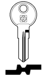 Toon details voor Silca Cilindersleutel brass EU20 Afbeelding van Silca Cilindersleutel brass EU20