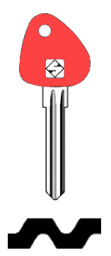 Toon details voor Silca Fietssleutel plastic kop staal TRK7P Afbeelding van Silca Fietssleutel plastic kop staal TRK7P