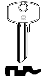 Toon details voor Silca Cilindersleutel brass DM103 Afbeelding van Silca Cilindersleutel brass DM103