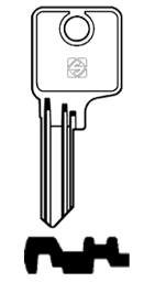 Toon details voor Silca Cilindersleutel brass DM112 Afbeelding van Silca Cilindersleutel brass DM112