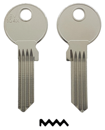 Toon details voor Silca Cilindersleutel brass EVGPI7X / EV104X Afbeelding van Silca Cilindersleutel brass EVGPI7X / EV104X